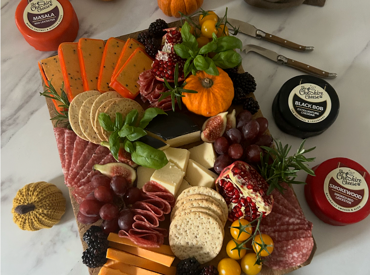 Halloween Cheese & Charcuterie Board