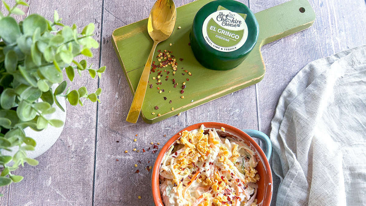 Summer Cheese Coleslaw