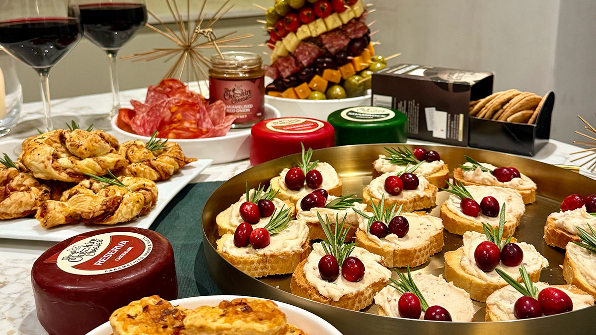 Christmas Party Canapes Food