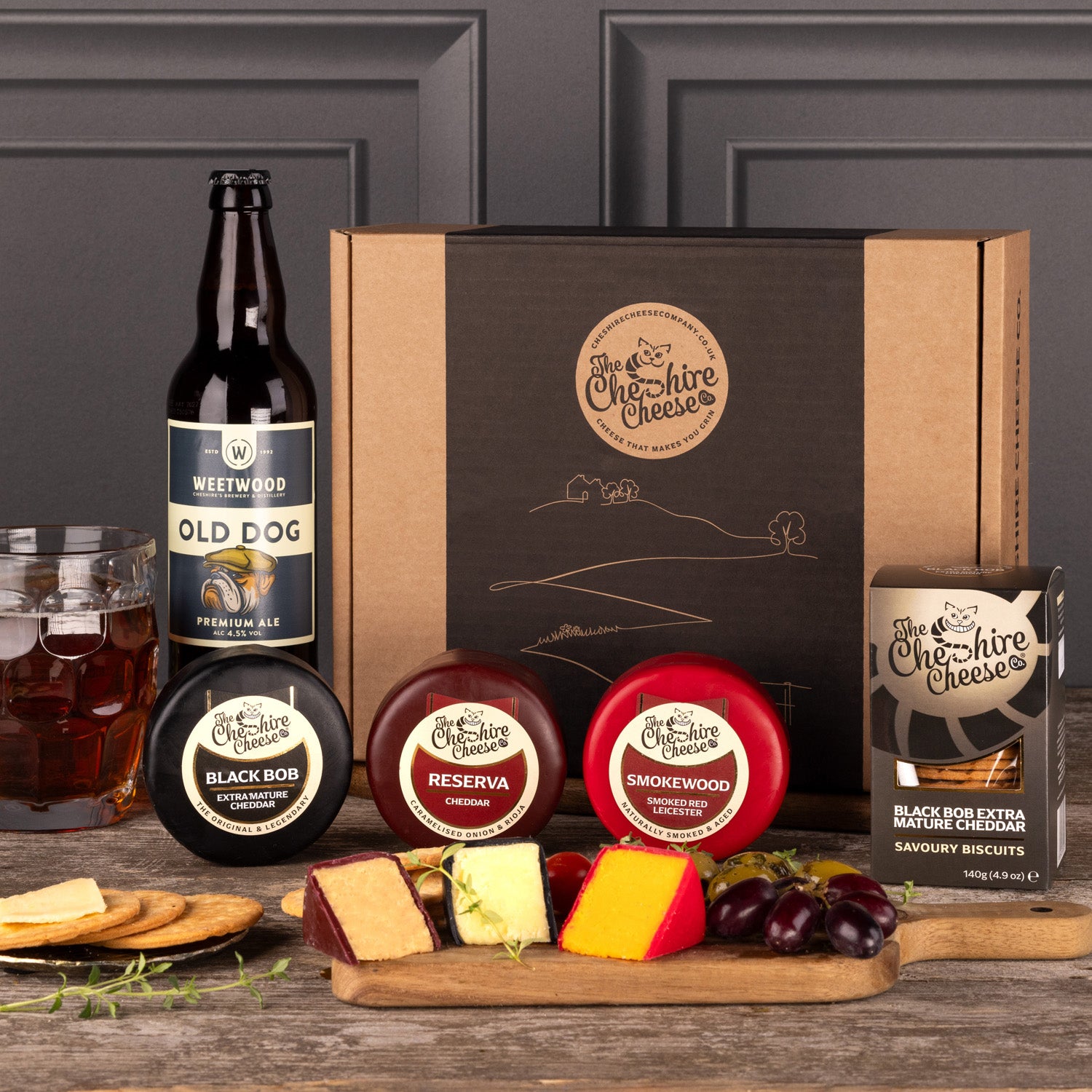 Five Favourites, Cheese & Cheers Hamper