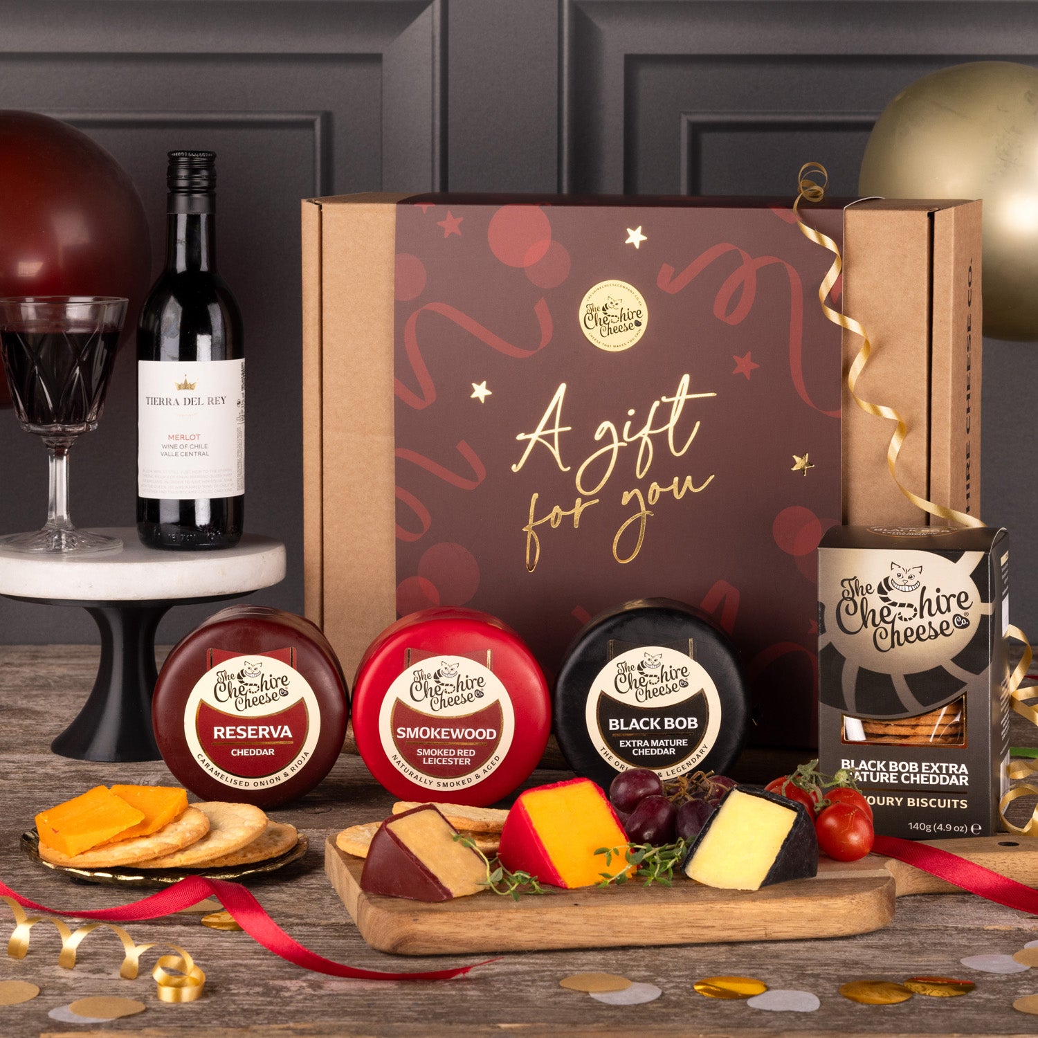 Gift For You, Cheese & Cheers Hamper