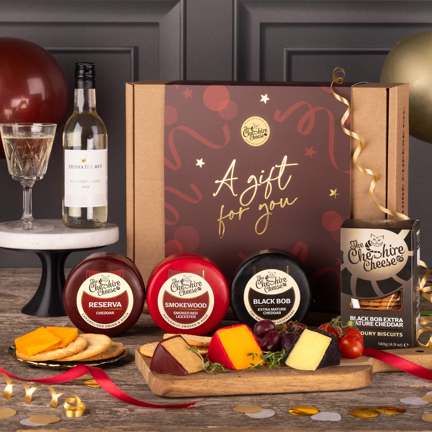 Gift For You, Cheese & Cheers Hamper