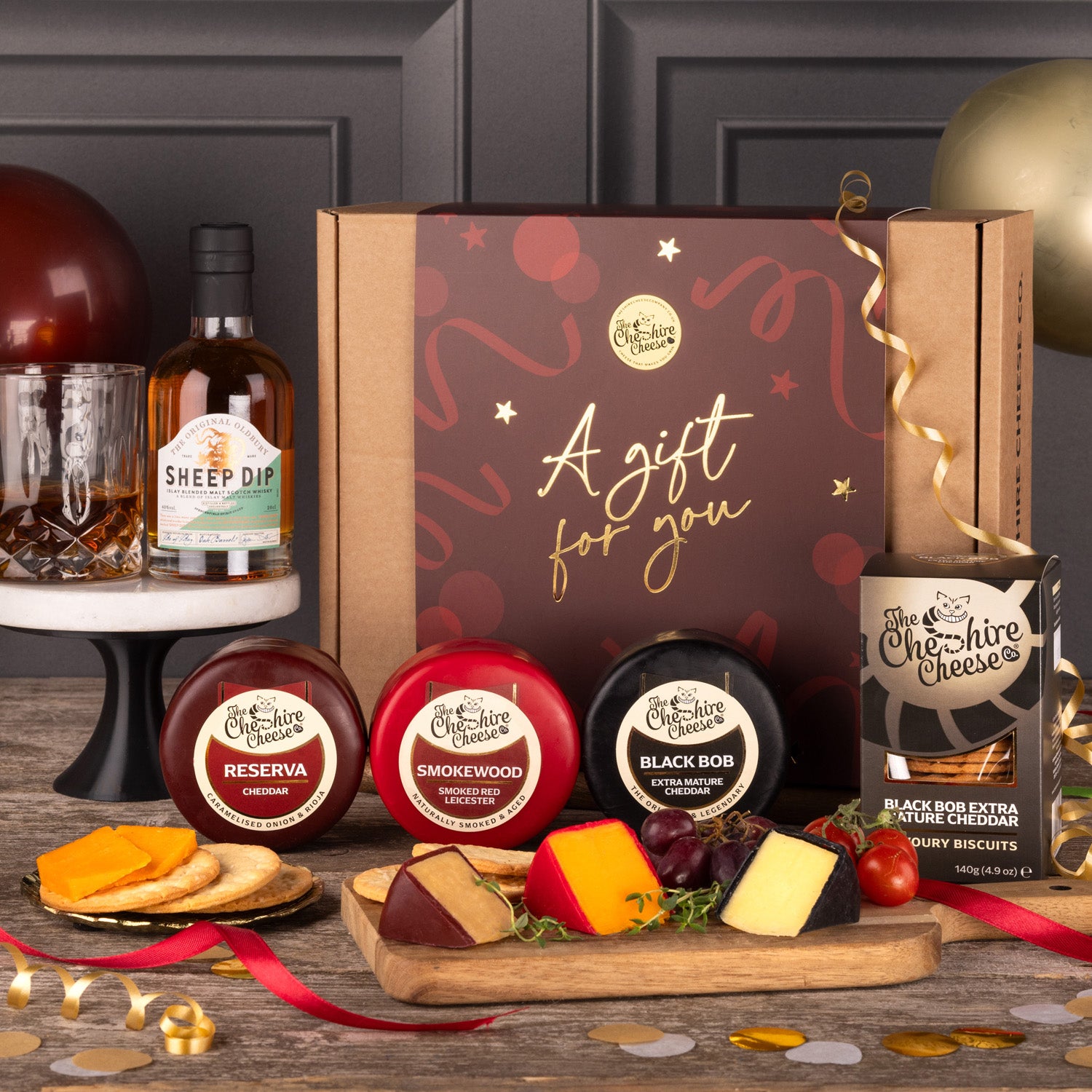 Gift For You, Cheese & Cheers Hamper