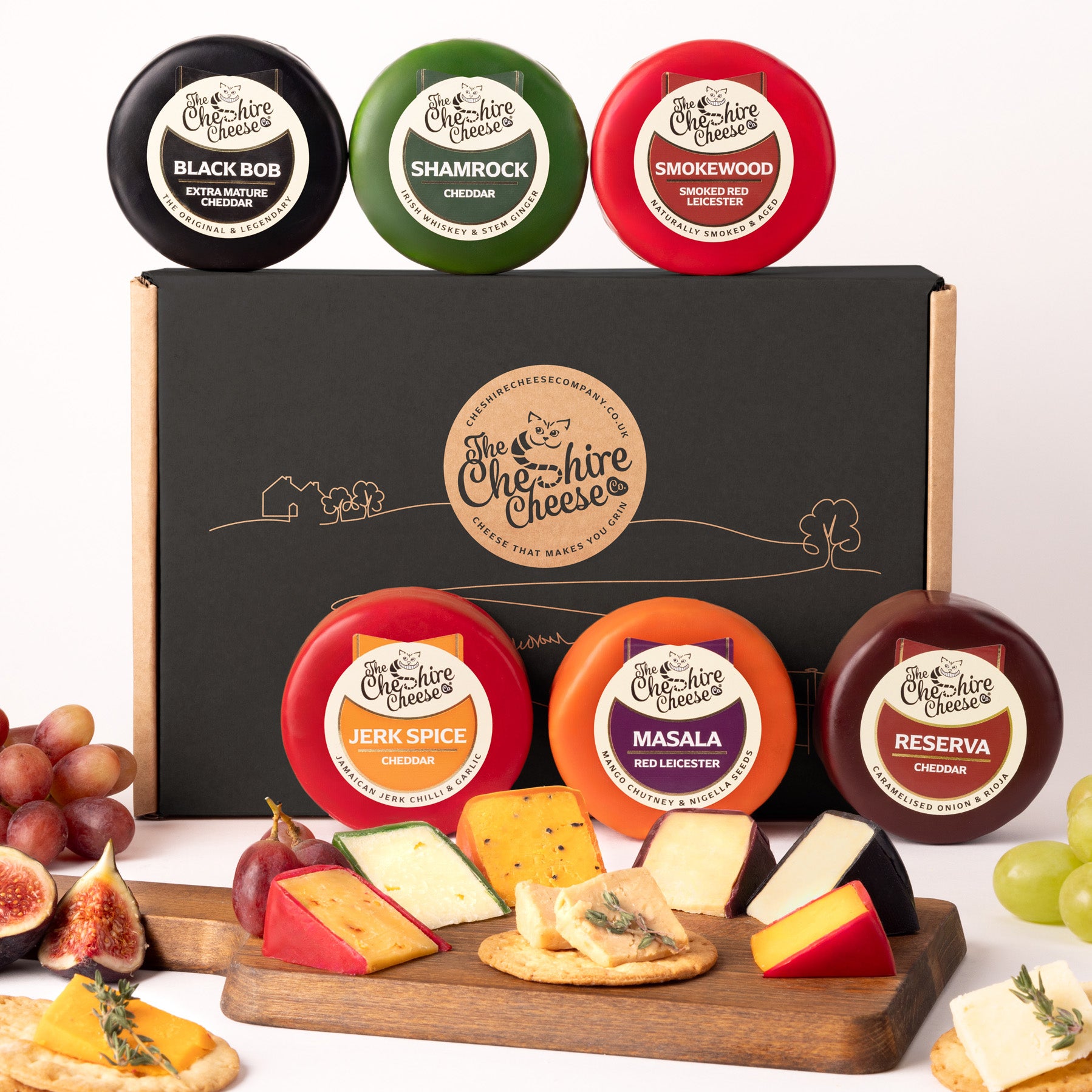 The Cheshire Cheese Company No.1 Waxed Cheese Selection