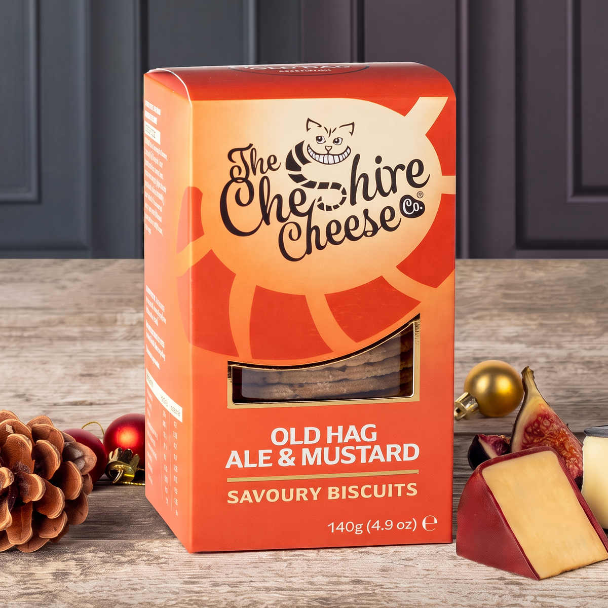 Ale and Mustard Biscuits for Cheese