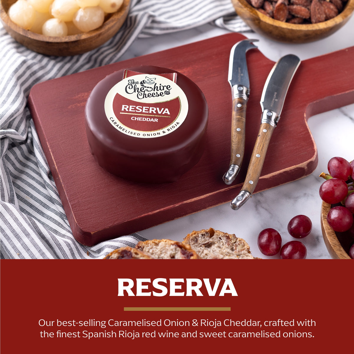 The Cheshire Cheese Company No.1 Waxed Cheese Selection
