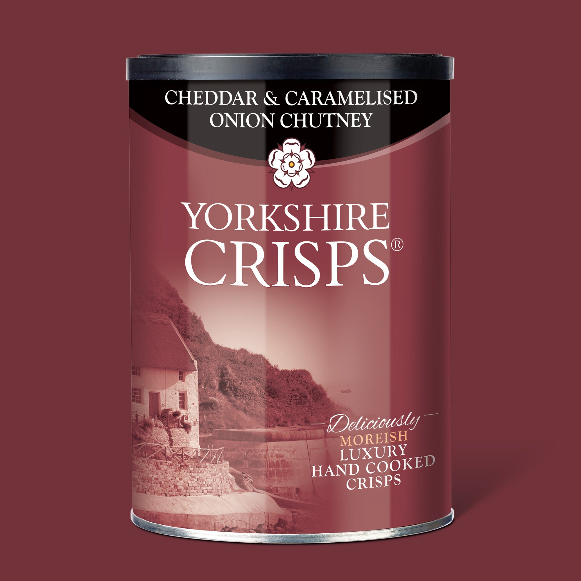 Cheddar & Caramelised Onion Chutney Yorkshire Crisps