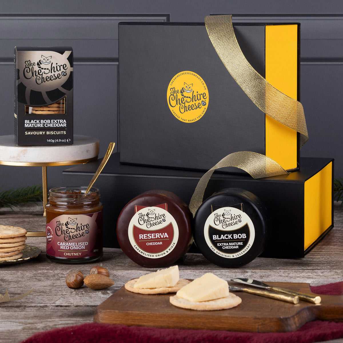 Cheeseboard for Two Gift Hamper