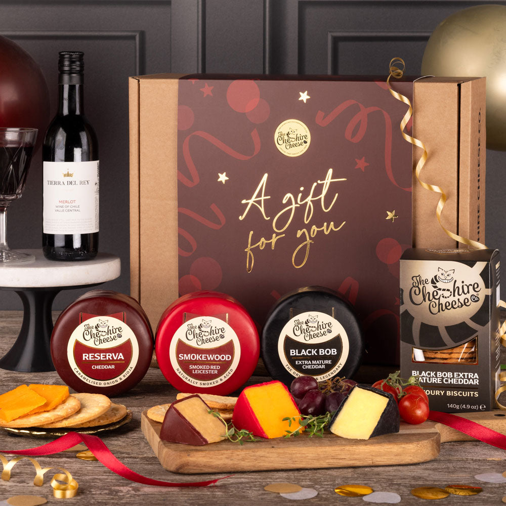 Gift For You, Cheese & Cheers Hamper