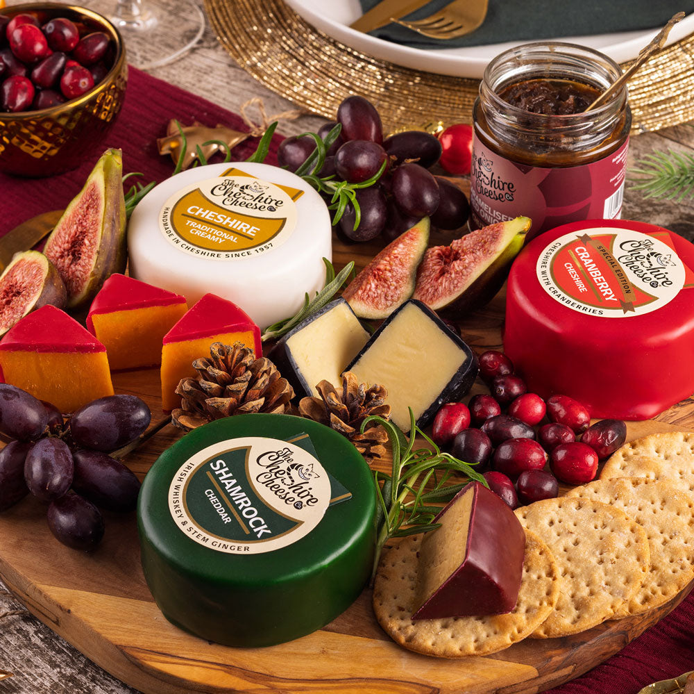 Build Your Own Festive Cheeseboard - Cheese, Chutney & Biscuit Bundle