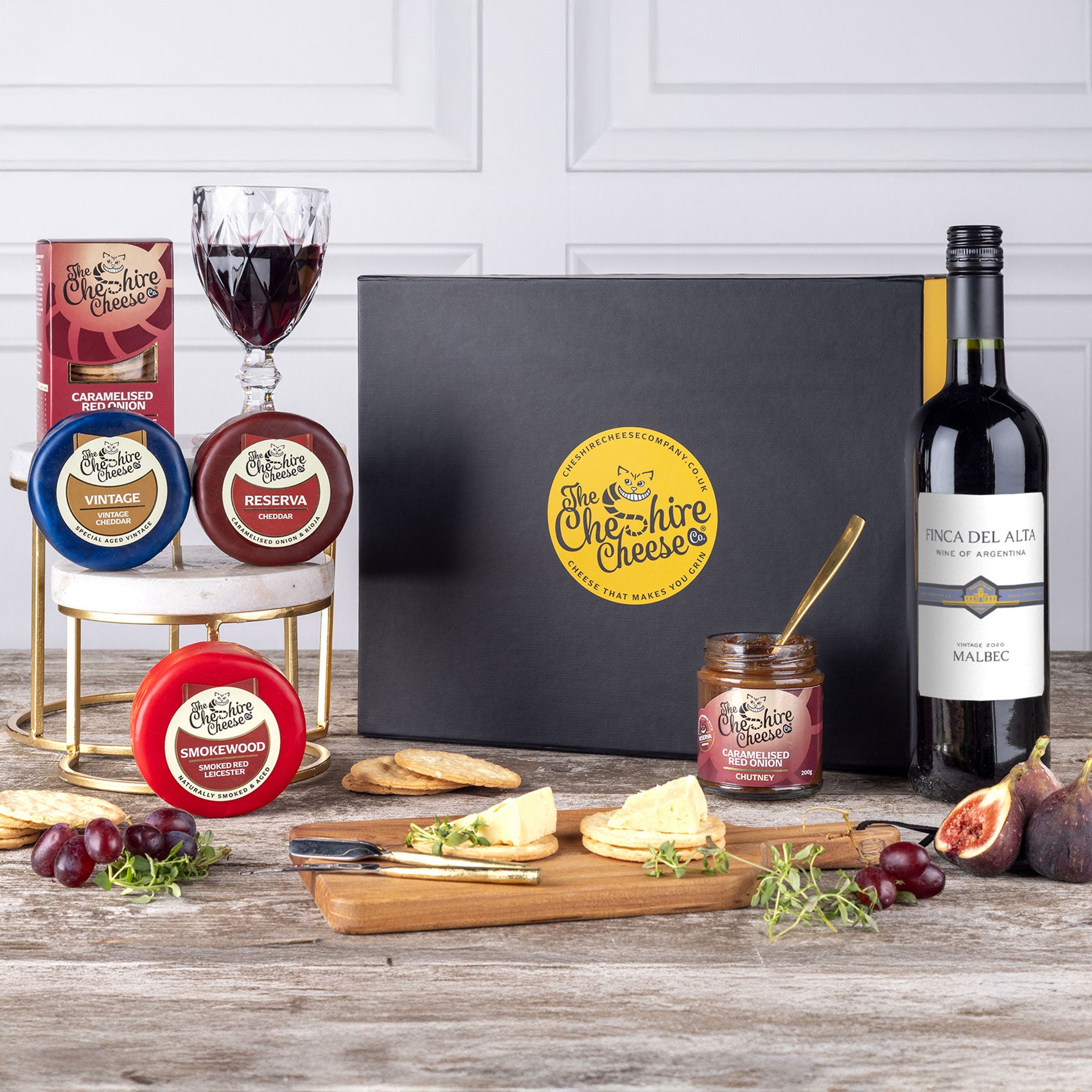 Decadent Cheese & Wine Hamper