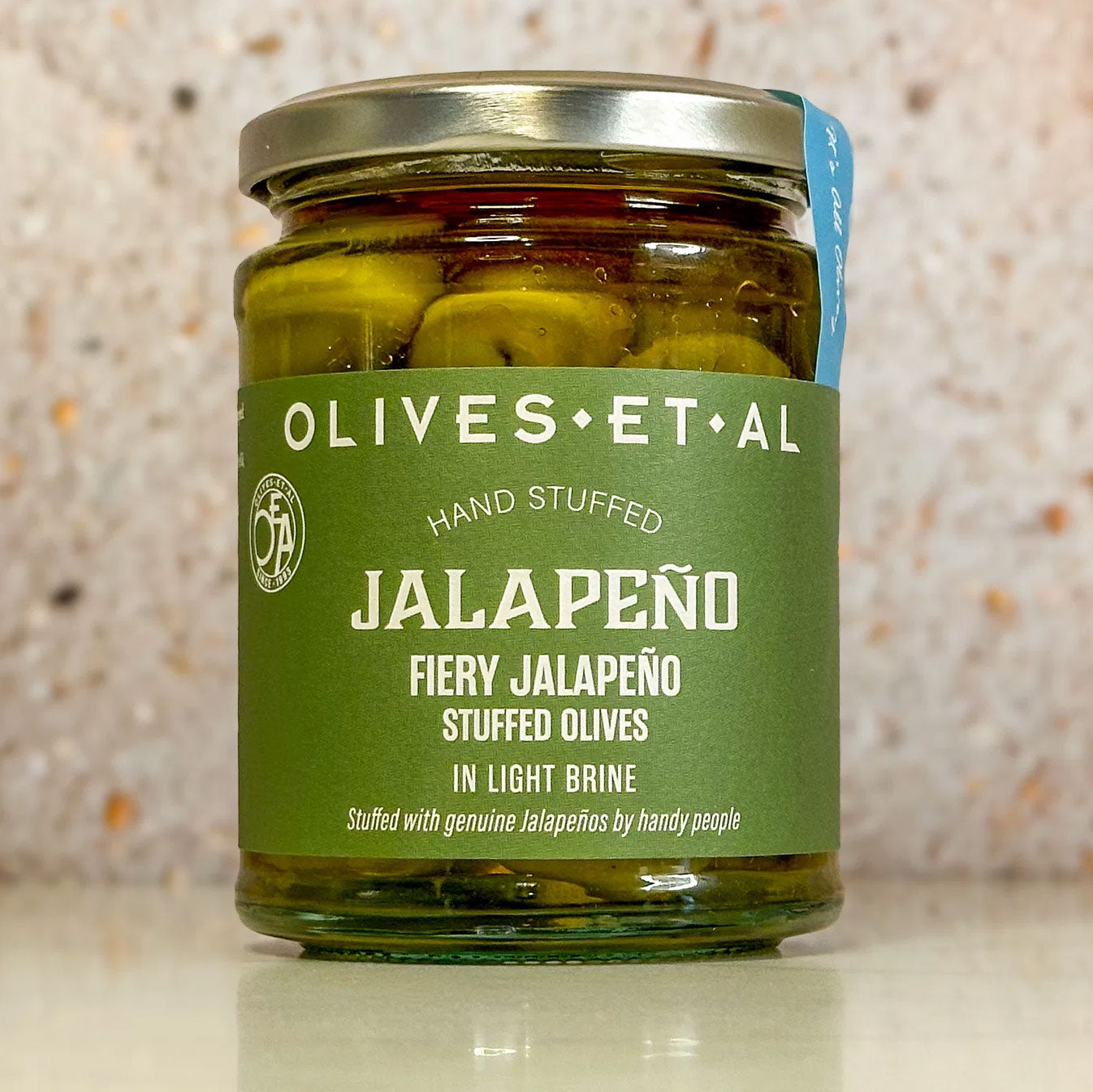 Fiery Jalapeño Stuffed Olives