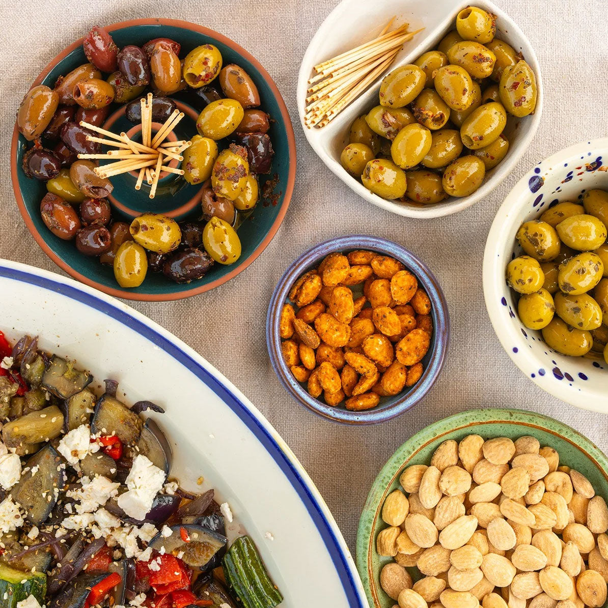 Thyme & Shallot Green Olives