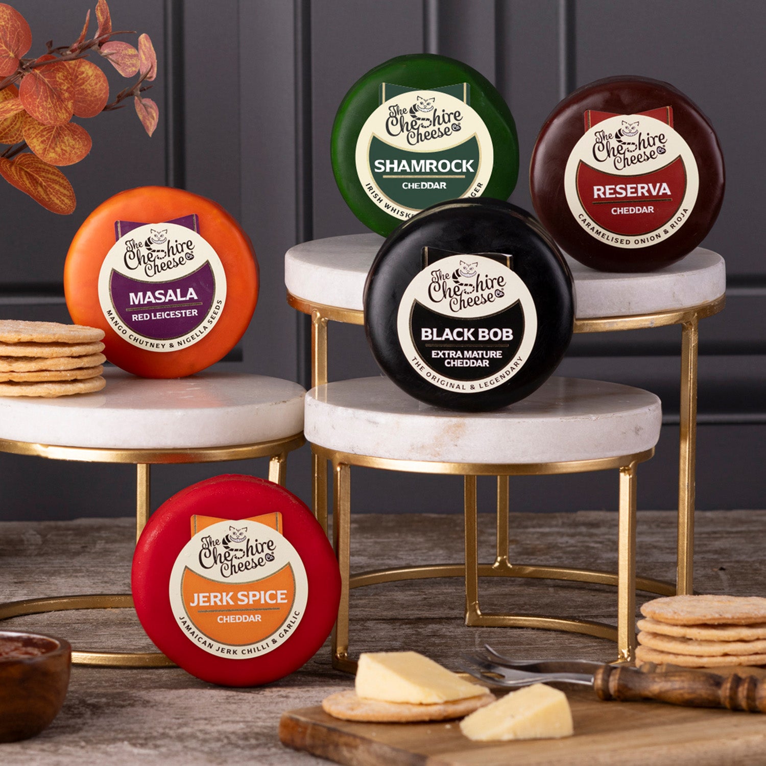 Party Cheeseboard Collection, 5 Cheese Bundle