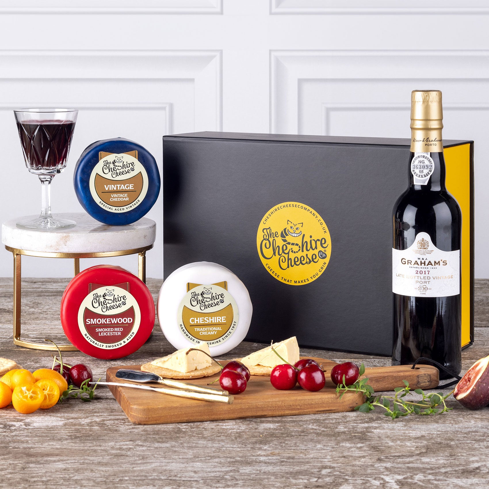 Perfect Companions Half Port & Cheese Hamper