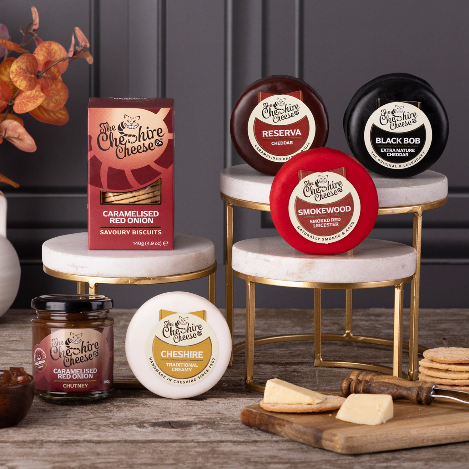 Signature Cheeseboard Selection – Cheese & Biscuits Bundle